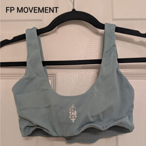 Women's Free People Movement Epic Mini Sports Bra Low Impact Athletic Top Size S